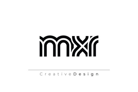 MXR Creative Unique Modern Letter Logo Design