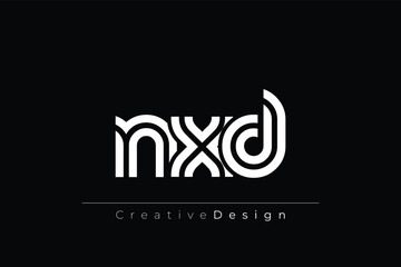 NXD Creative Unique Modern Letter Logo Design