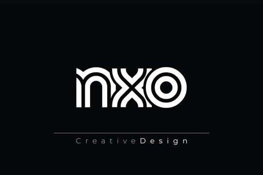 NXO Creative Unique Modern Letter Logo Design