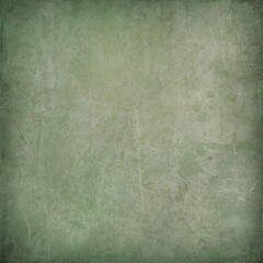 Obraz premium High-resolution green grunge background with paper-like texture, distressed cracks, and faded vintage surface. Perfect for overlays, design projects, and artistic effects.