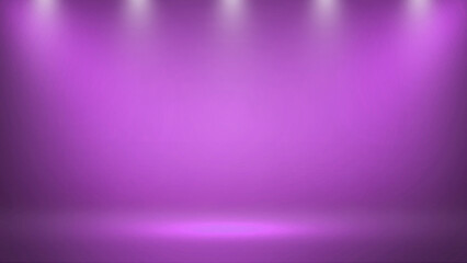 Purple spotlight stage background . Backdrop for presentations and performances