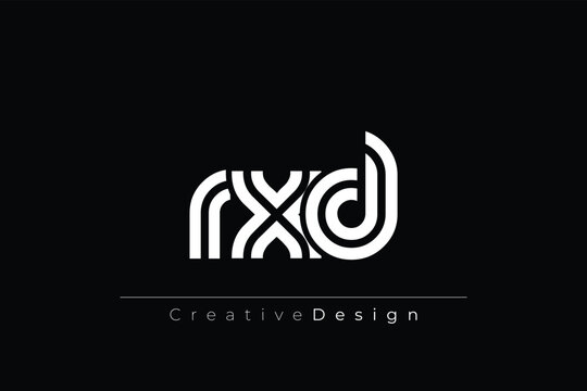RXD Creative Unique Modern Letter Logo Design