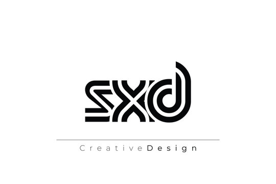 SXD Creative Unique Modern Letter Logo Design
