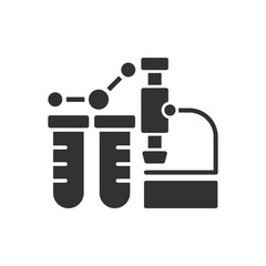 Laboratory Microscope Icon