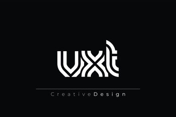 VXT Creative Unique Modern Letter Logo Design