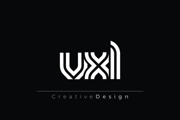 VXL Creative Unique Modern Letter Logo Design