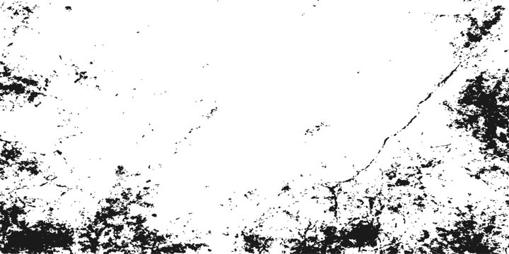 Black ink splatter paint grunge texture illustration with a liquid splash drop pattern for abstract design