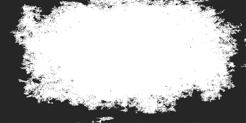 Abstract grunge frame with ink splatter texture design for a vintage border illustration