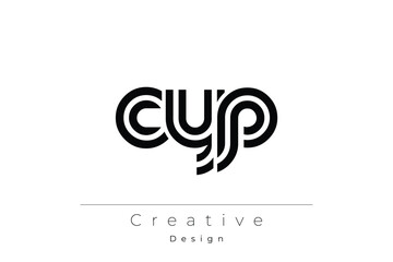 CYP Creative Unique Modern Letter Logo Design