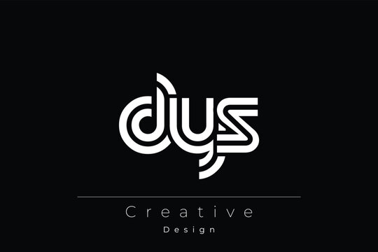 DYS Creative Unique Modern Letter Logo Design