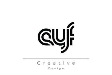 EYF Creative Unique Modern Letter Logo Design
