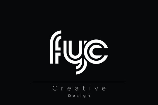 FYC Creative Unique Modern Letter Logo Design