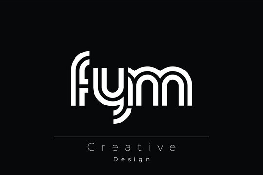 FYM Creative Unique Modern Letter Logo Design
