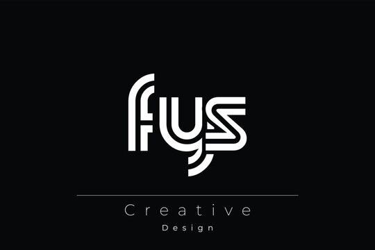 FYS Creative Unique Modern Letter Logo Design