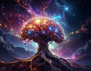 Cosmic Tree of Celestial Imagination