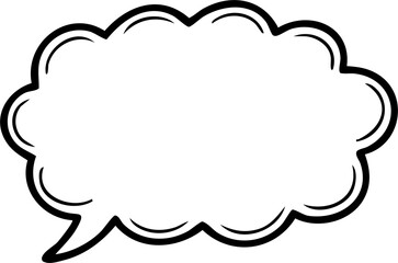 bubble speech chat message drawing