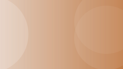 Abstract brown gradient background with overlapping circles, creating a soft and warm aesthetic for various design applications isolated on transparent background
