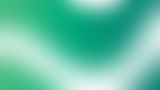 A refreshing green gradient background with a smooth transition, ideal for creating a calming and natural atmosphere in your projects isolated on transparent background