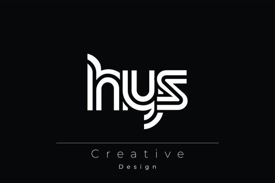 HYS Creative Unique Modern Letter Logo Design