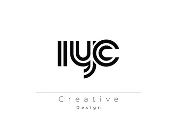 IYC Creative Unique Modern Letter Logo Design