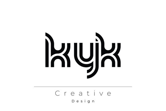 KYK Creative Unique Modern Letter Logo Design