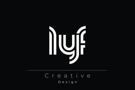 LYF Creative Unique Modern Letter Logo Design