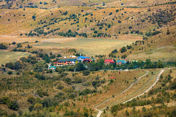 Fototapeta premium landscape in tuscany italy
