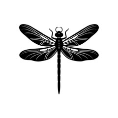 Green Dragonfly Delicate Wings Detail Transparent Background