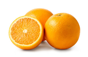 fresh ripe juicy oranges