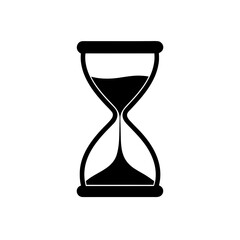 Transparent Glass Hourglass Timer Transparent Background