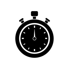 Stopwatch Round Timer Counting Icon Transparent Background