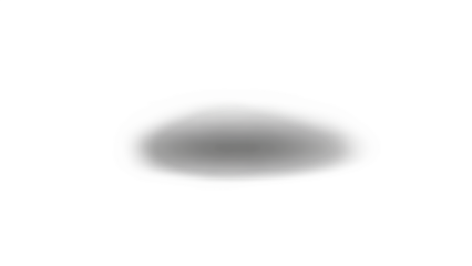 A blurry and outoffocus gray stone, casting a soft shadow on a pristine transparent background, creating a minimalist and abstract composition isolated on transparent background