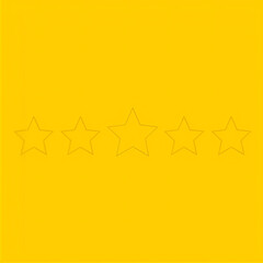 Five star rating for exceptional service or product