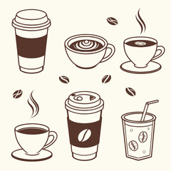 Obraz premium Abstract geometric pattern with vibrant color accents and clean typography