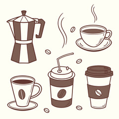 Obraz premium Abstract geometric composition with vibrant color palette and clean lines