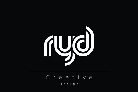 RYD Creative Unique Modern Letter Logo Design