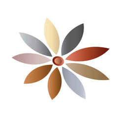 vector illustration of a flower