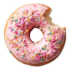 donut isolated on white background