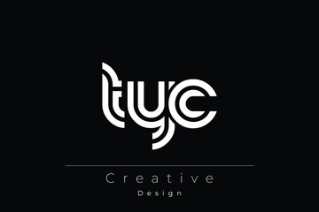 TYC Creative Unique Modern Letter Logo Design