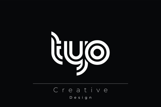 TYO Creative Unique Modern Letter Logo Design