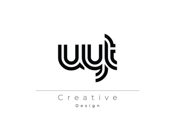 UYT Creative Unique Modern Letter Logo Design