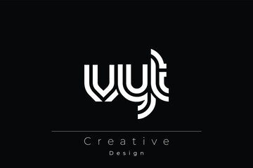VYT Creative Unique Modern Letter Logo Design