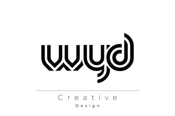 WYD Creative Unique Modern Letter Logo Design