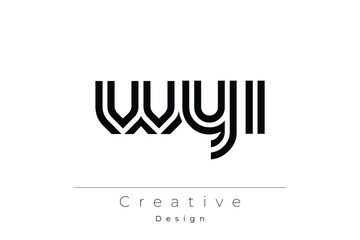 WYI Creative Unique Modern Letter Logo Design