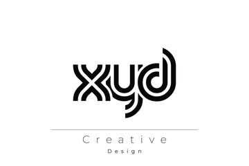 XYD Creative Unique Modern Letter Logo Design