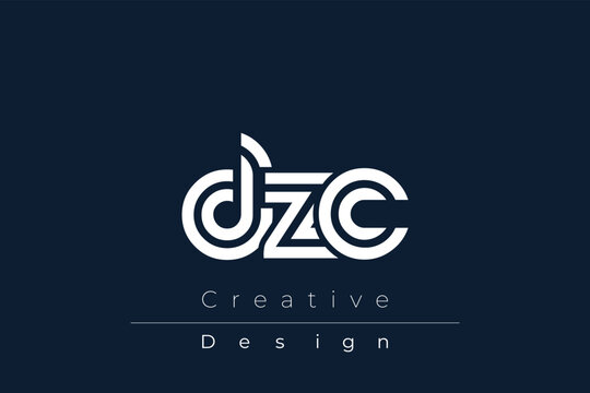 DZC Creative Unique Modern Letter Logo Design