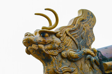 Glazed Imperial roof decoration