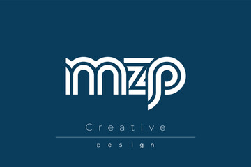 MZP Creative Unique Modern Letter Logo Design