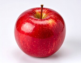 Close-up of a whole red apple