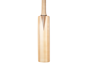 A cricket bat is a piece of sports isolated on white background PNG